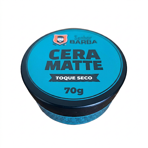 Cera Capilar Matte com Fragrância Amadeirada 70g Senhor Barba