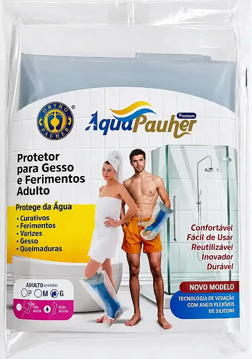 Protetor De Gesso Aqua Pauher Para Perna Adulto AC805