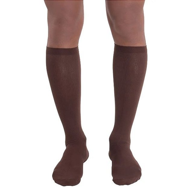 Meia Masculina Media Compressão Com Ponteira 18-21Mmhg Kendall