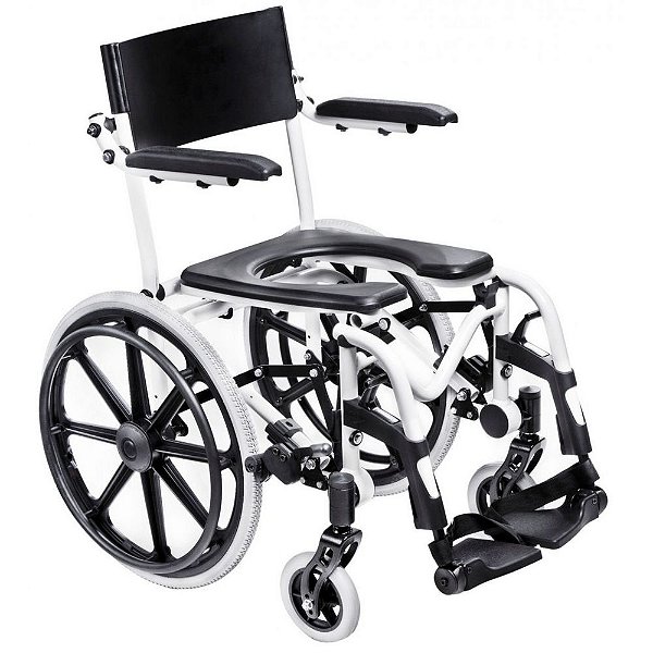 Cadeira De Banho Em Alumínio H1 Ortobras