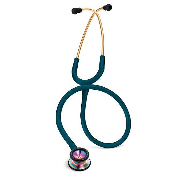 Estetoscópio Classic 2 Azul Caribe Rainbow Pediátrico Littmann 3M - HB004216139