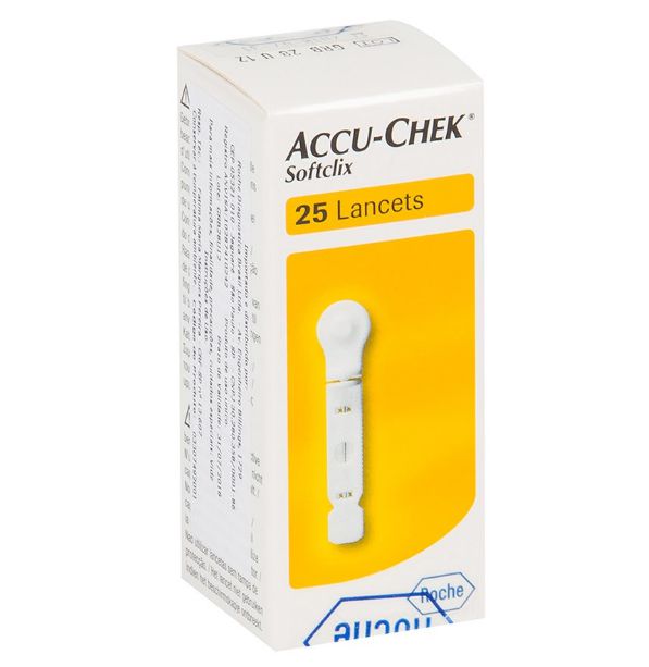 Lanceta Accu-Chek Softclix II com 25 Roche