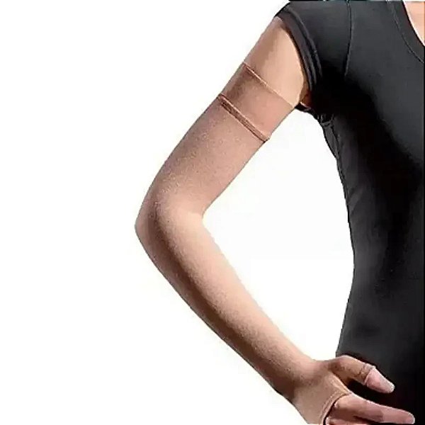Braçadeira Sigvaris 40-50 mmHg até a polegar c/ Silicone