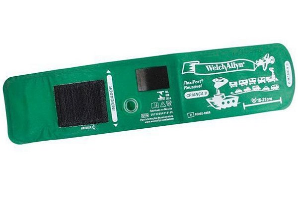 Braçadeira Criança 9 FlexiPort Reusável WELCH ALLYN