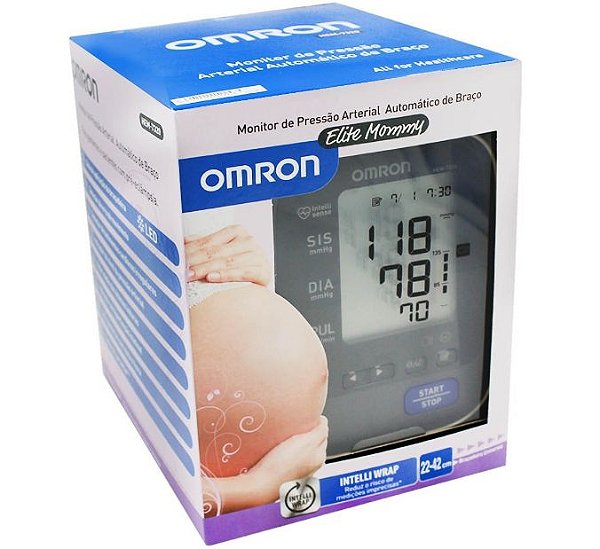 Aparelho Digital de Pressão Omron Elite Mommy HEM-7320