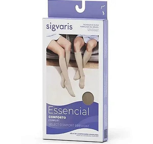 Meia calça 863 Essencial 30-40Mmhg Select Comfort Sigvaris