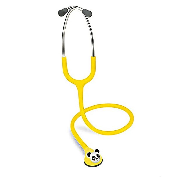 Estetoscópio Pediátrico Spirit Master Lite Animal MD Amarelo