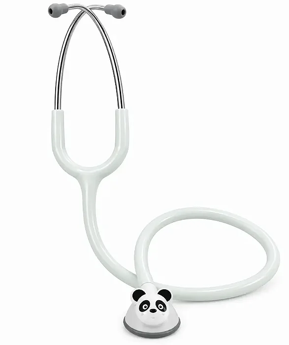 Estetoscópio Pediátrico Spirit Master Lite Animal MD Branco