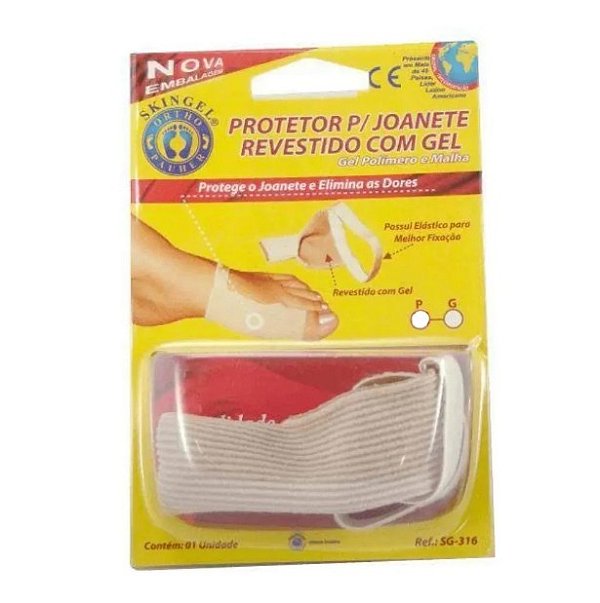 Protetor de Joanete elastico com gel Sg 316 orthopauher