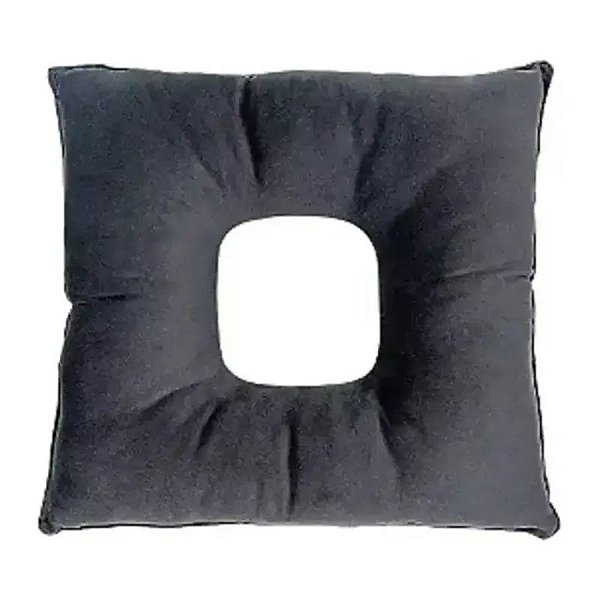 Almofada Quadrada Com Orifício Conforto Longevitech