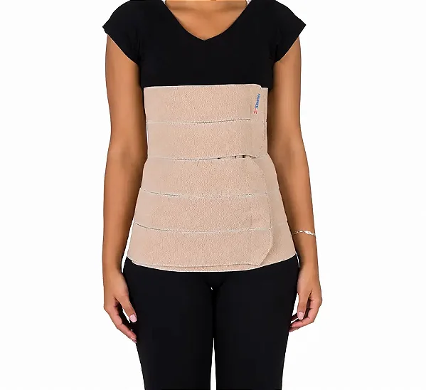 Cinta Abdominal Pós Cirúrgica 5 Painéis com adaptador Salvapé XG