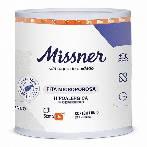 Fita Microporosa 50mm x 10M Missner