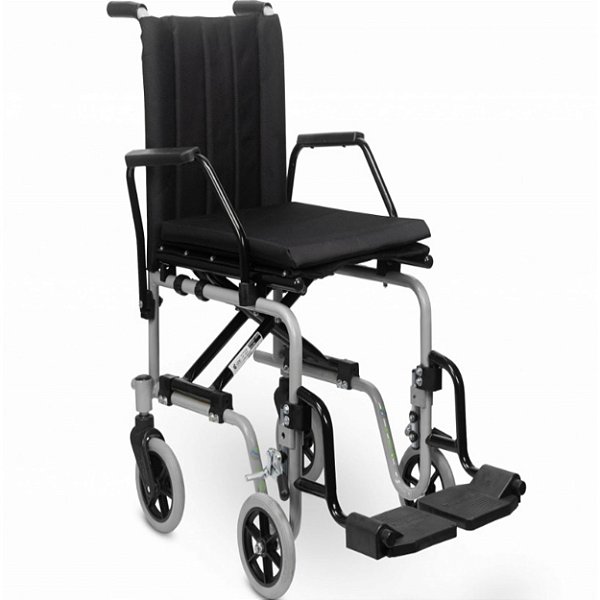 Cadeira de RodasTransit Cap100Kg 5Ocm Pedal Removível