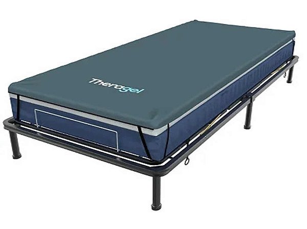 Colchão anti- escaras com memoria e espuma HD Topper Theragel TM500