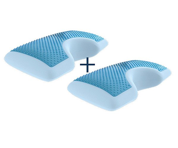 Combo Duo 2 Travesseiro Theraside Gel TM230 - Theramart