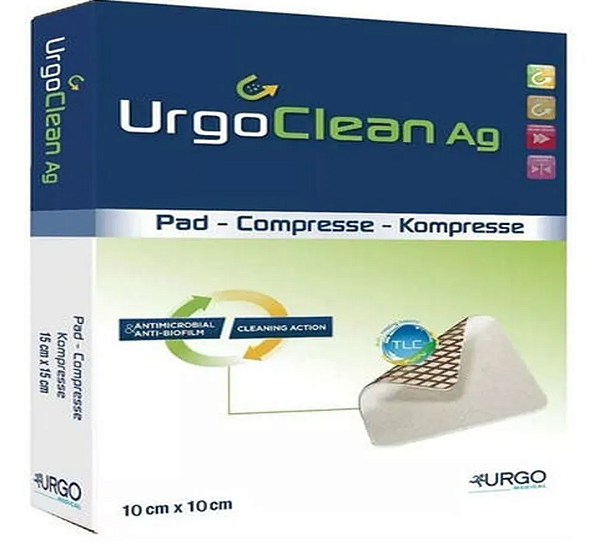 Curativo UrgoClean AG 10cm x 10cm Ação de Limpeza - Urgo Medical ...