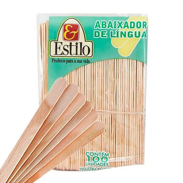 Abaixador de Língua Palito - ESTILO