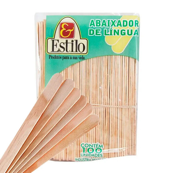 Abaixador de Língua Palito - ESTILO