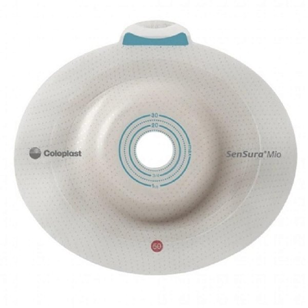 Base Adesiva Sensura Mio Coloplast 16921 Convexa 60mm - Unidade