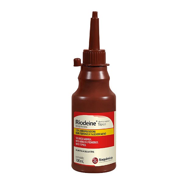 Riodeine Tópico 100ml - Rioquímica