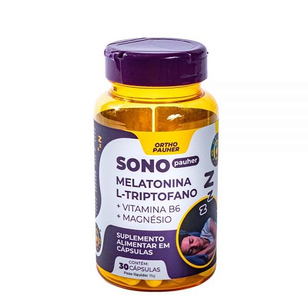 Suplemento Alimentar Sono Pauher - 30 Capsulas