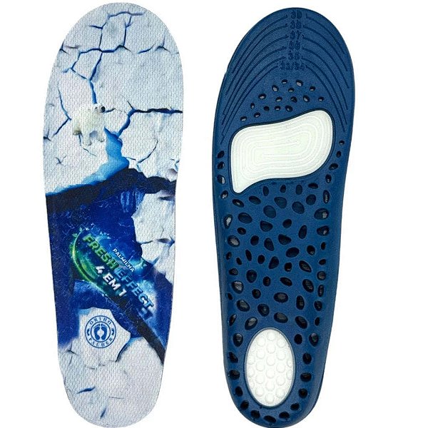 Palmilha FRESH EFFECT 4 em 1 Feminino ORTHO Pauher AC212