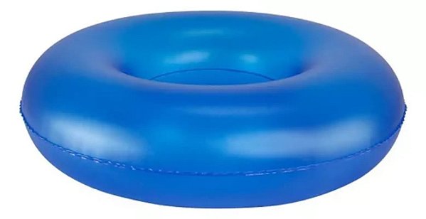 Almofada Inflável Redonda com Orifício 44cm x 13cm Ortho Pauher