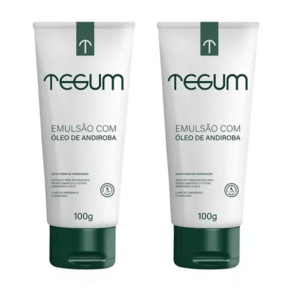 Tegum Emulsão Com Óleo de Andiroba Kit Com 2