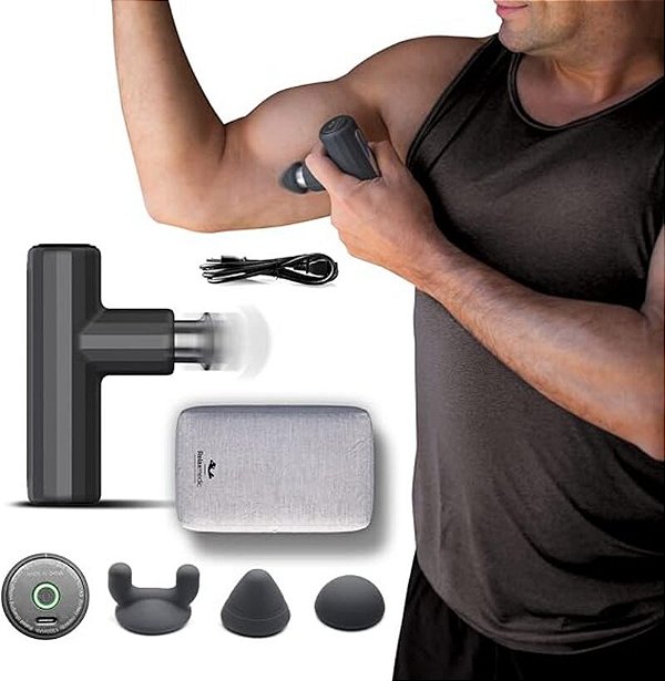 Massageador Elétrico Pistola Mini Deep Therapy
