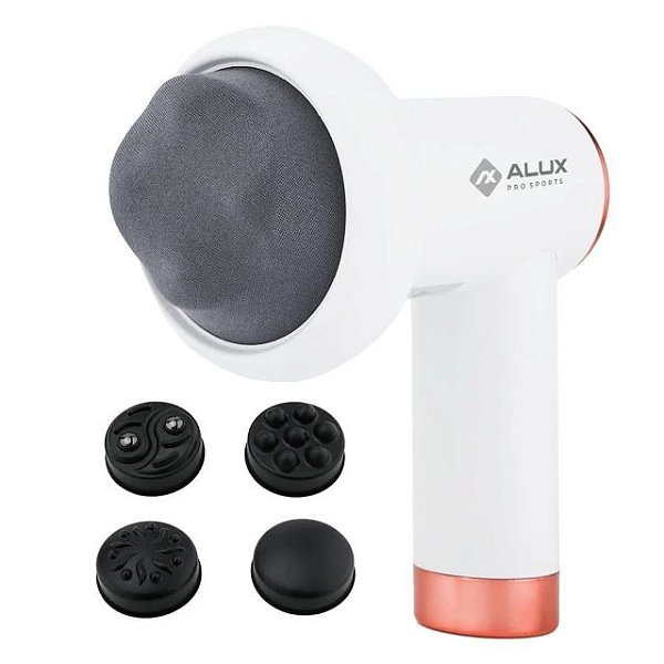 Massageador Portátil Ultra Sculp com 5 ponteiras Alux