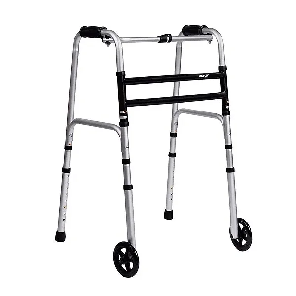 Andador 3 em 1 Fixo Articulado e com Rodas Mercur