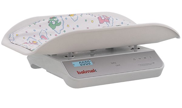 Balança Digital Baby Care ELP-25BB para Pesar e Medir Bebês ELP25BB Balmak