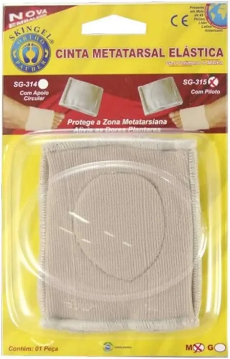 Cinta Metatarsal Elástica com Piloto Ortho Pauher SG315