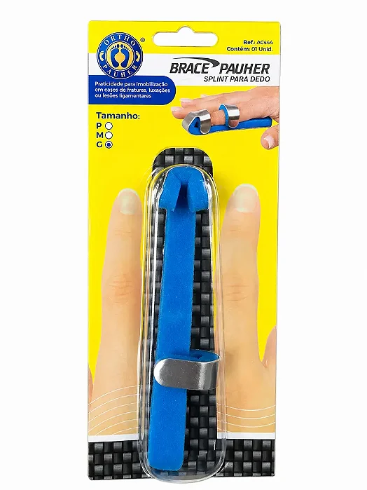 Tala Splint para Dedo Duplo Ortho Pauher AC 446