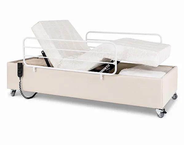 Cama Fawler Elétrica Sommier Century Com Colchão sem Grade Pilati