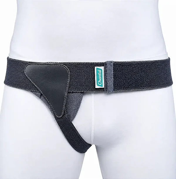 Funda Para Hernia Inguinal Direita Cinza C209G - Chantal