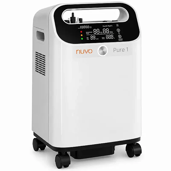 Concentrador de Oxigênio Controle Remoto e Tela LCD 220V Nuvo
