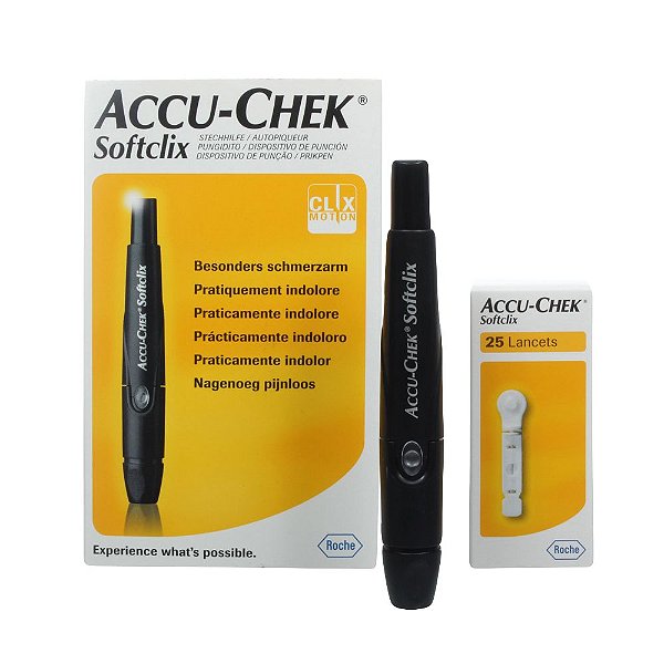 Accu-Chek Softclix Lancetador + 25 lancetas