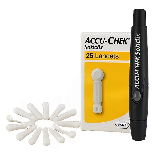 Accu-Chek Softclix Lancetador + 25 lancetas