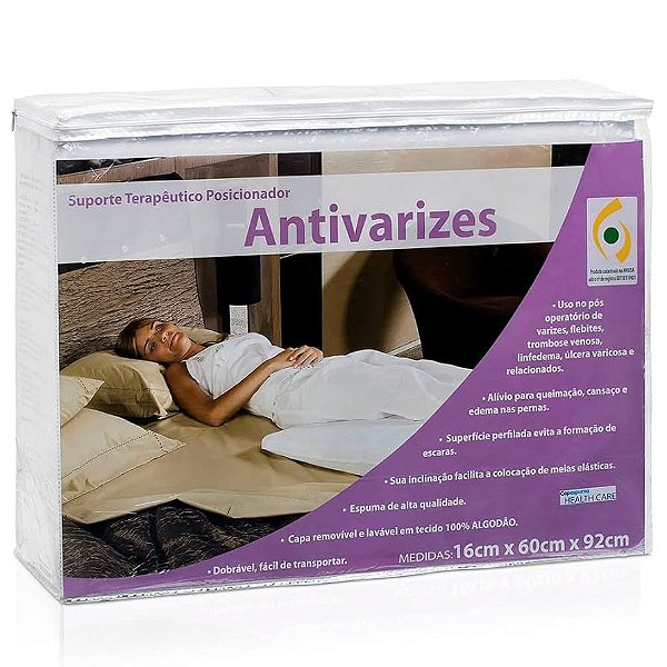 Almofada Suporte Terapêutico Anti Varizes