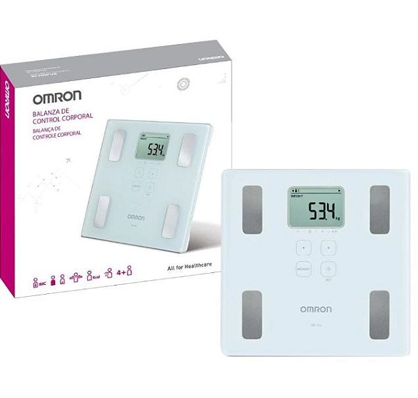 Balança Controle Corporal Hbf-214 Omron