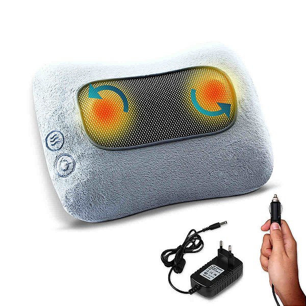 Encosto Massageador Shiatsu Pillow