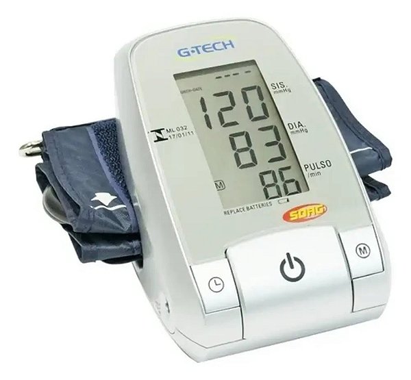 Aparelho de Pressão Digital Automático de Braço G-Tech MA100