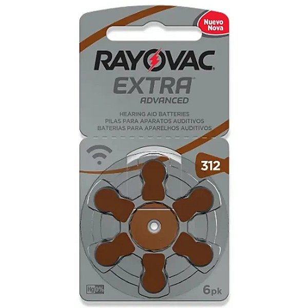 Bateria Auditiva 312  Rayovac