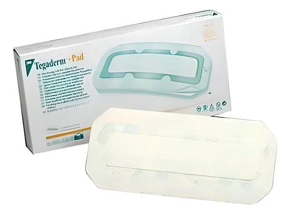 Curativo Transparente Tegaderm Pad 9X25Cm 3M