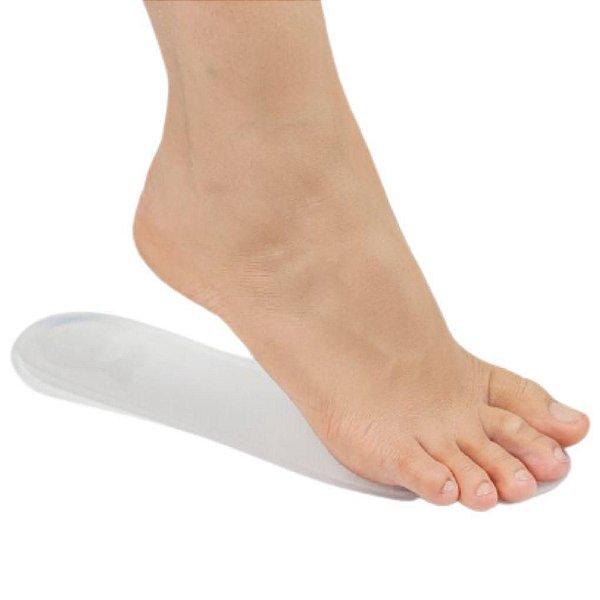 Palmilha Ortho Pauher Siligel Silicone Plana
