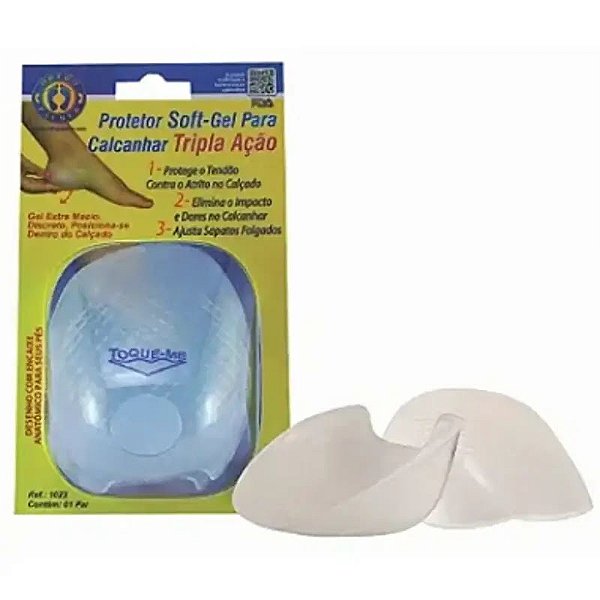 Protetor Soft Gel Para Calcanhar Ref:1O22 Orthopauher