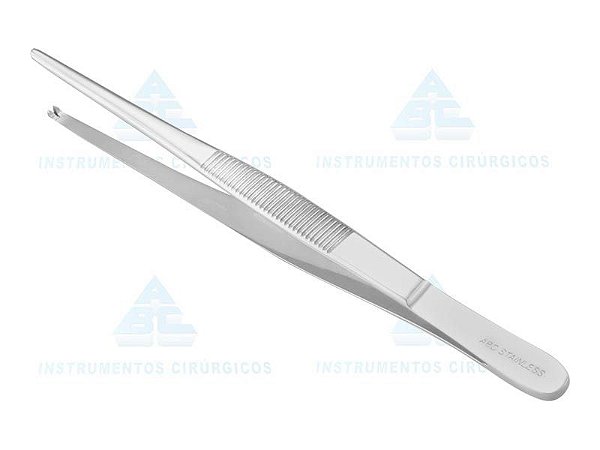 Pinça Anatômica Dente De Rato 16Cm Aço Inoxidável