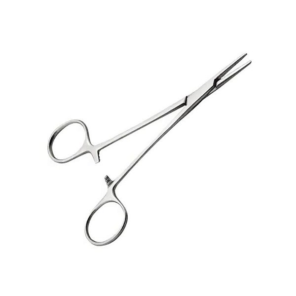 Pinça Halstead Mosquito Reta 10Cm Aço Inoxidável