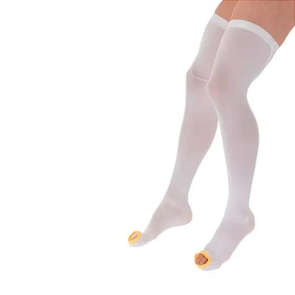 Meia coxa 7/8 Antitrombo 18Mmhg Aes Venosan